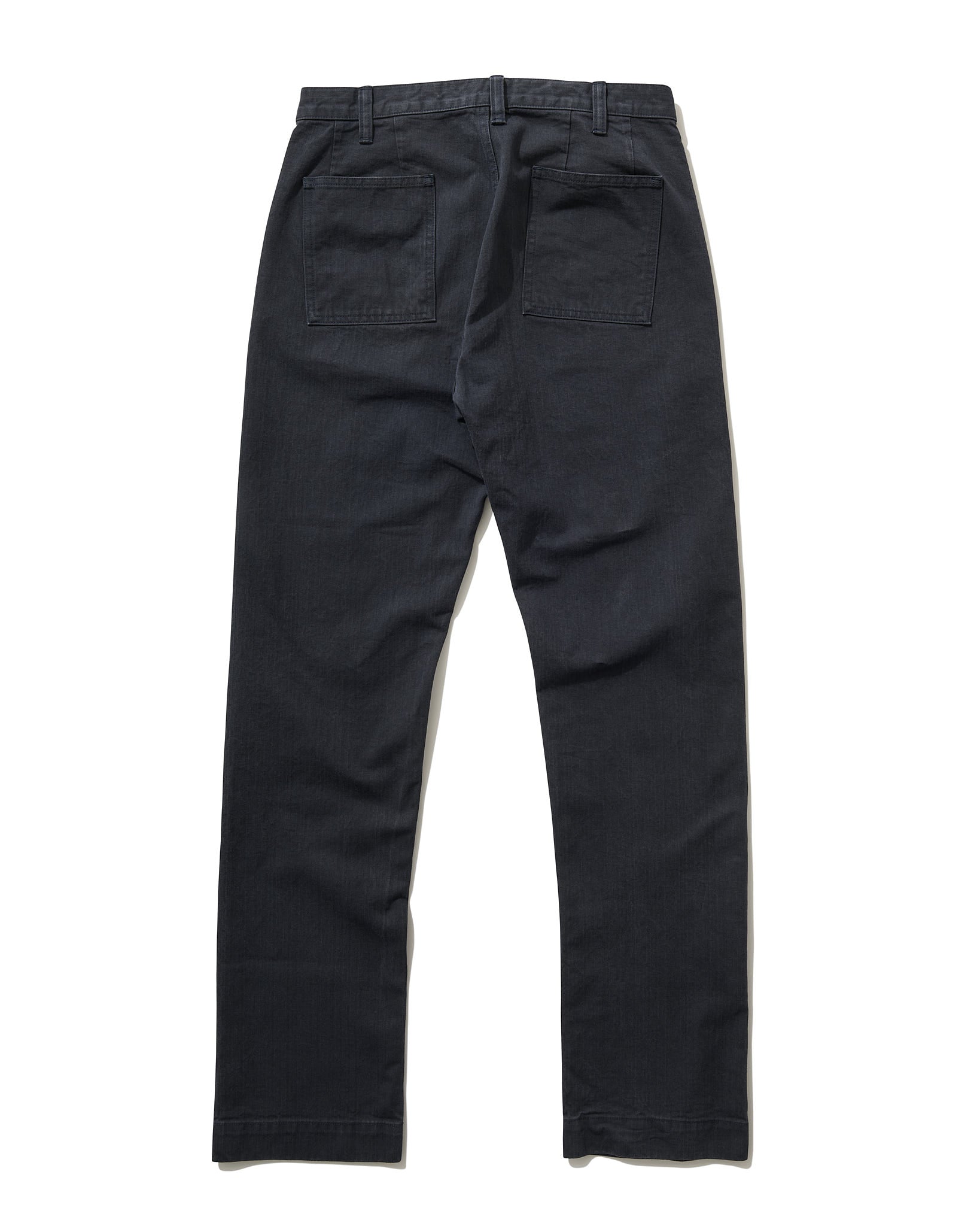French Pocket Trouser in Navy HBT – Rubato