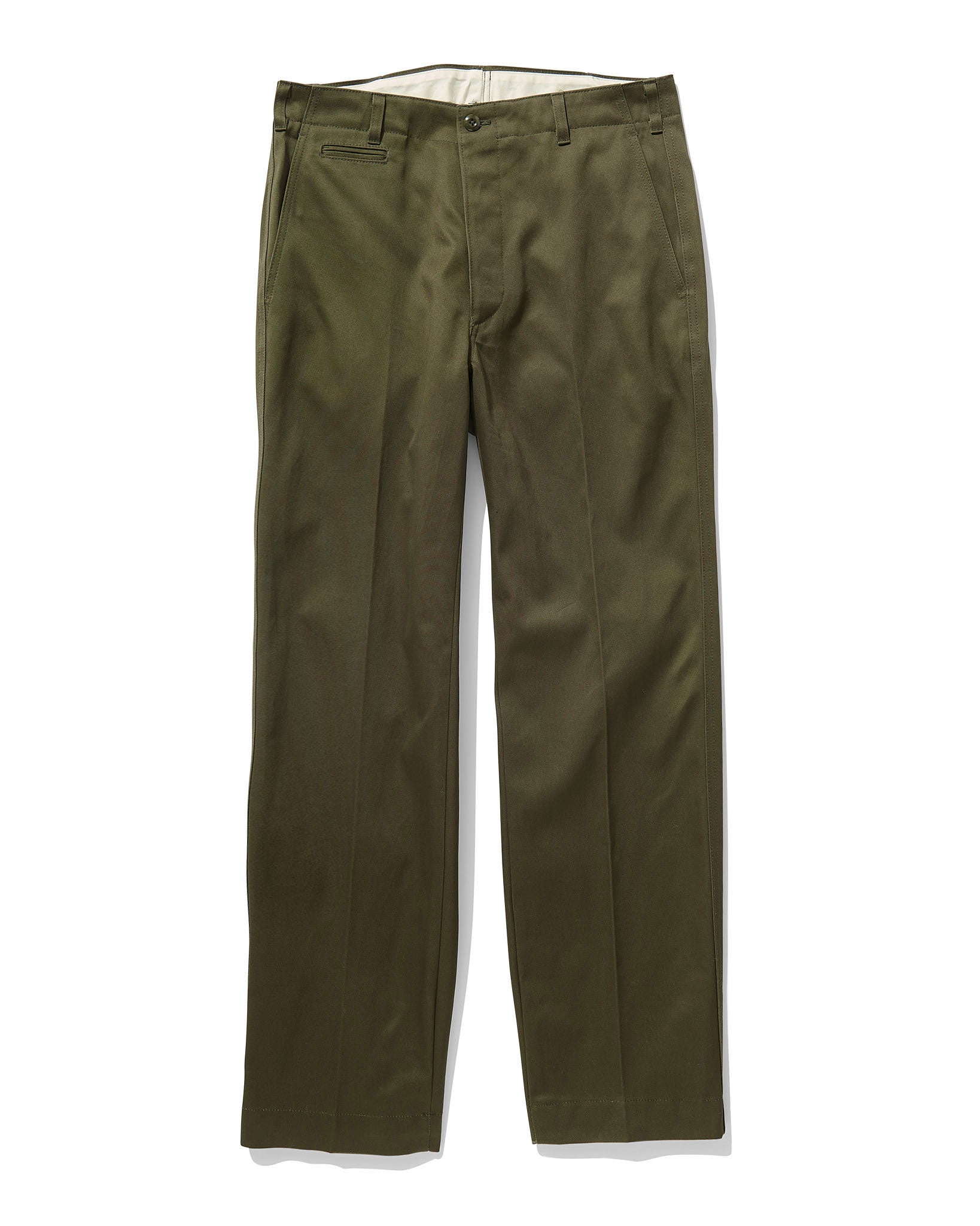 Officer's Chino in Dark Green