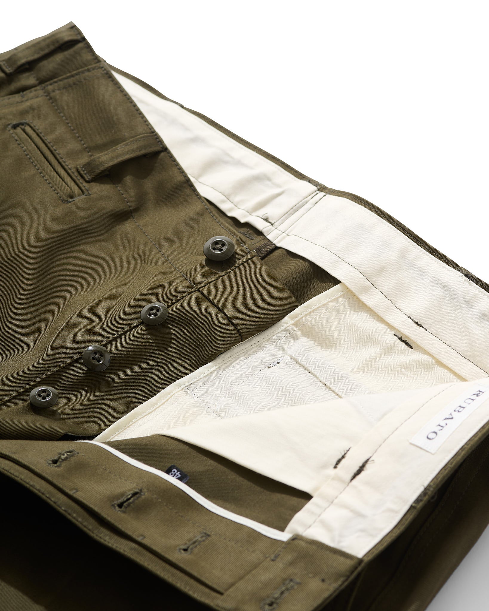 Officer's Chino in Dark Green