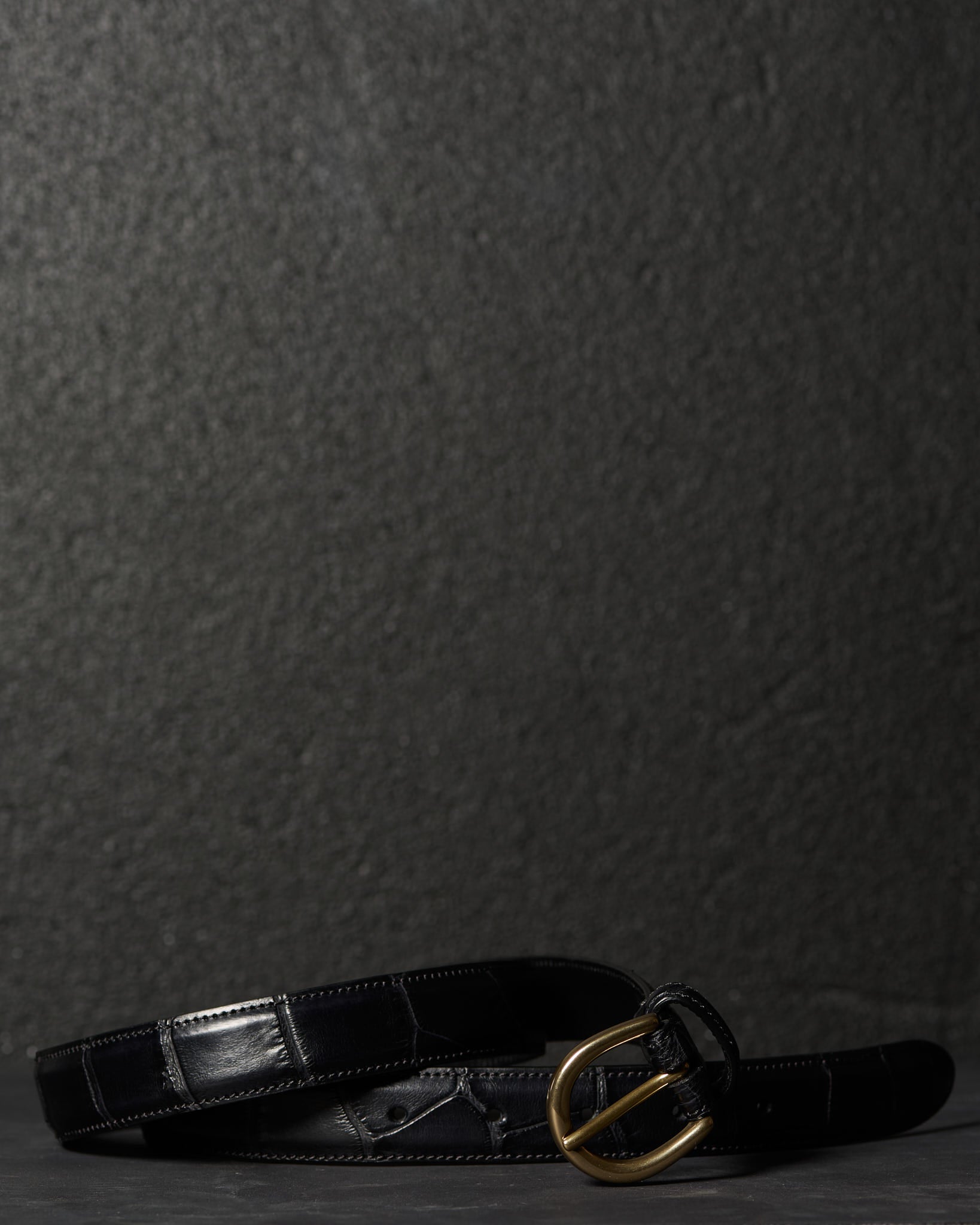 Nonpareil Black Alligator Belt