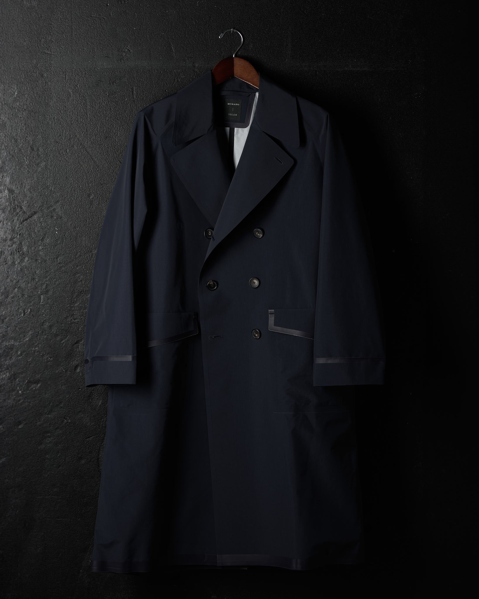 Storm Coat in Deep Navy