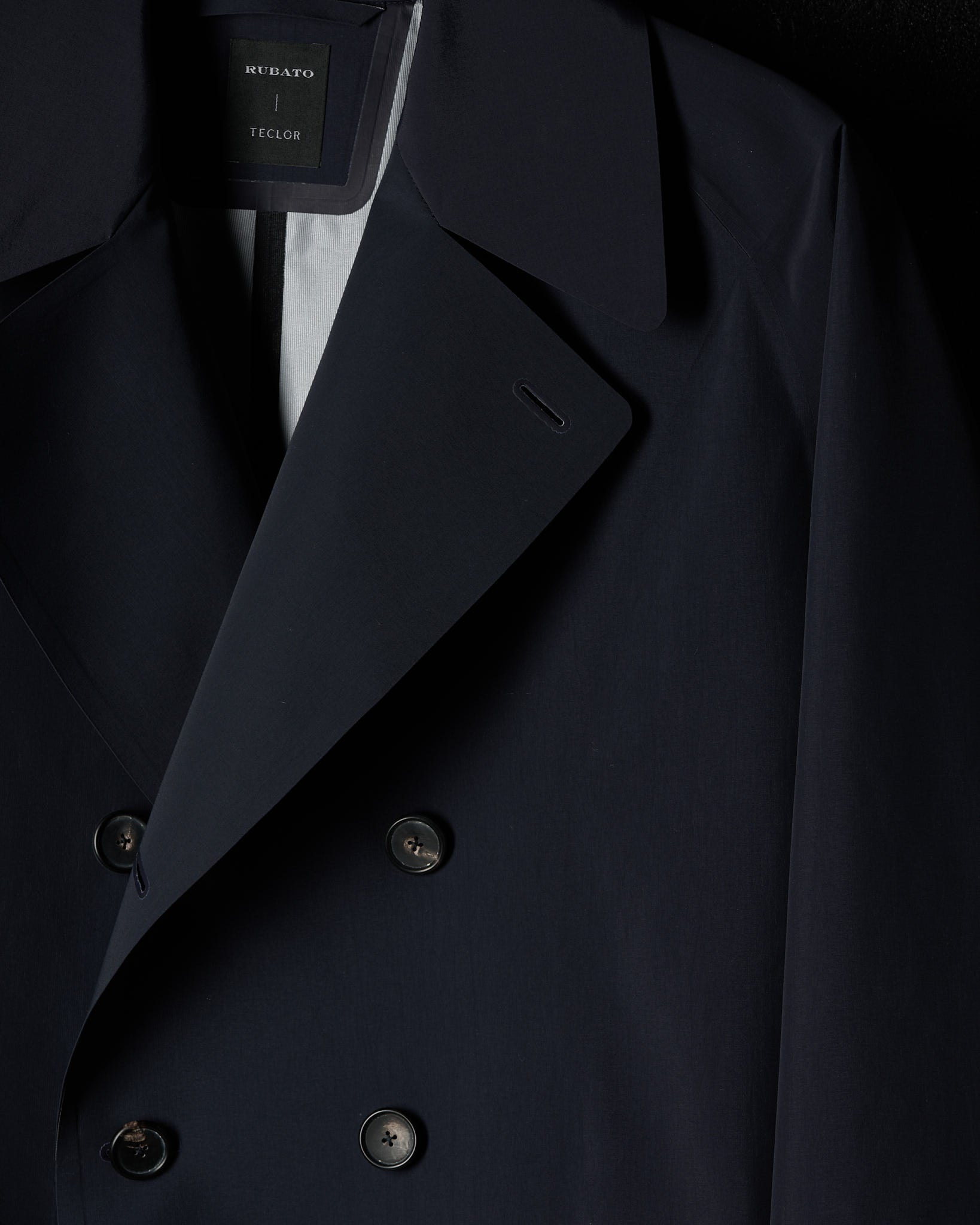 Storm Coat in Deep Navy