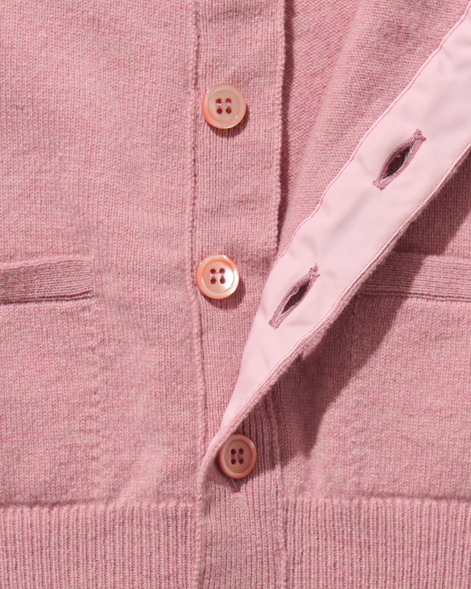 Standard Cardigan in Dusty Pink