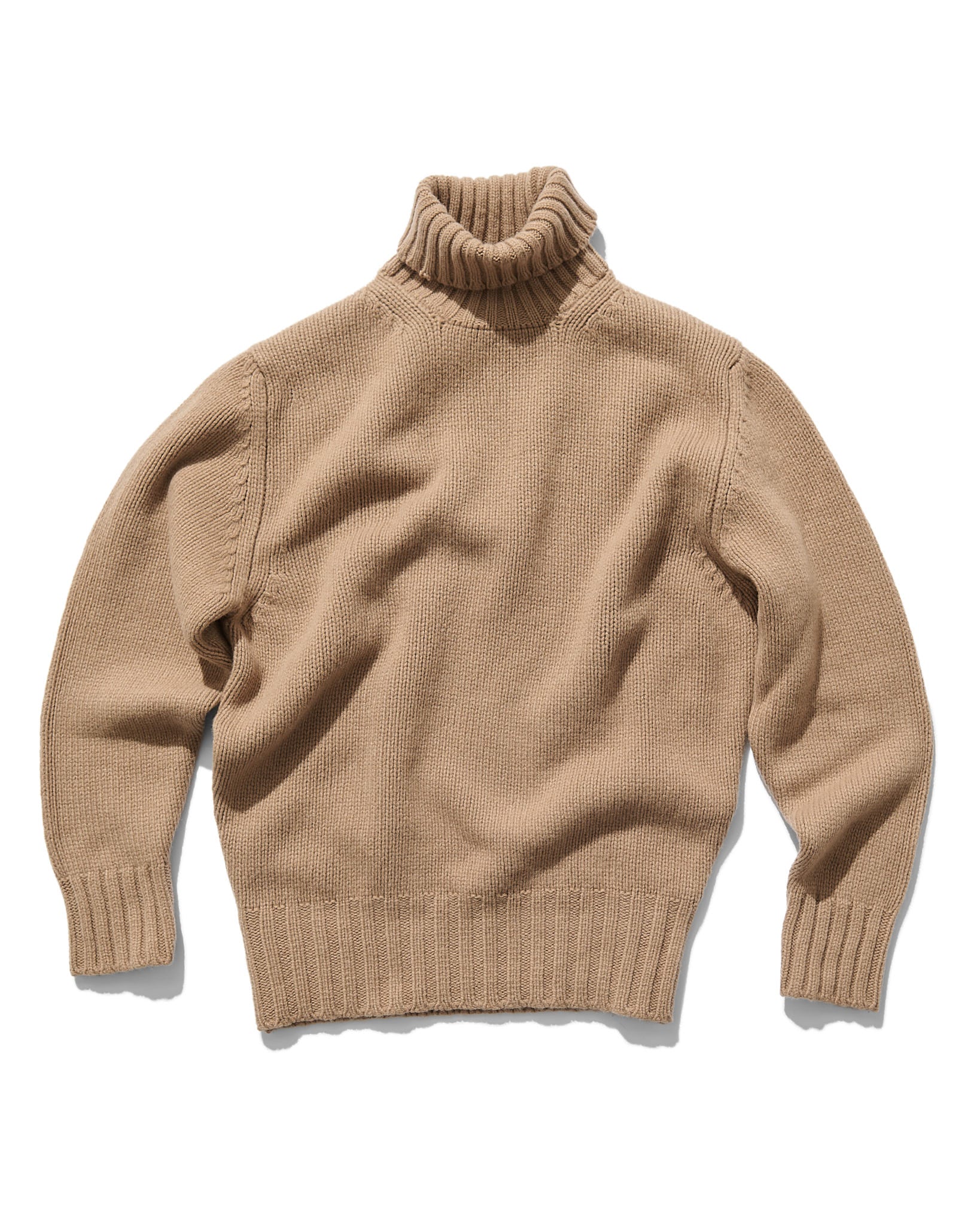 Explorer's Roll Neck in Camel