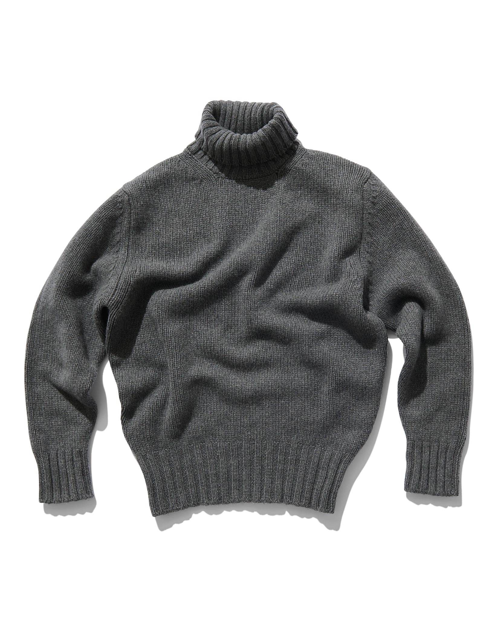 Explorer's Roll Neck in Graphite