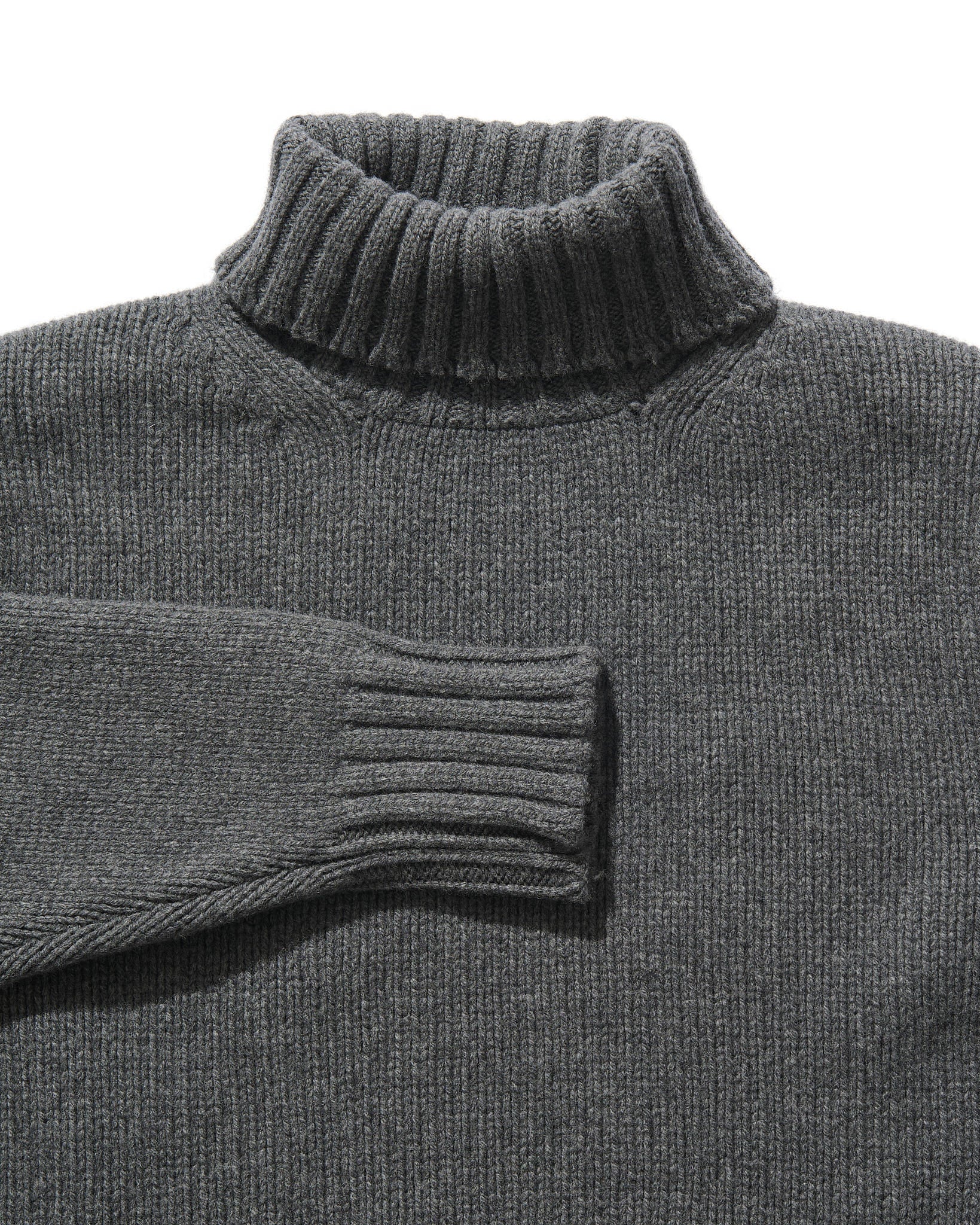 Explorer's Roll Neck in Graphite