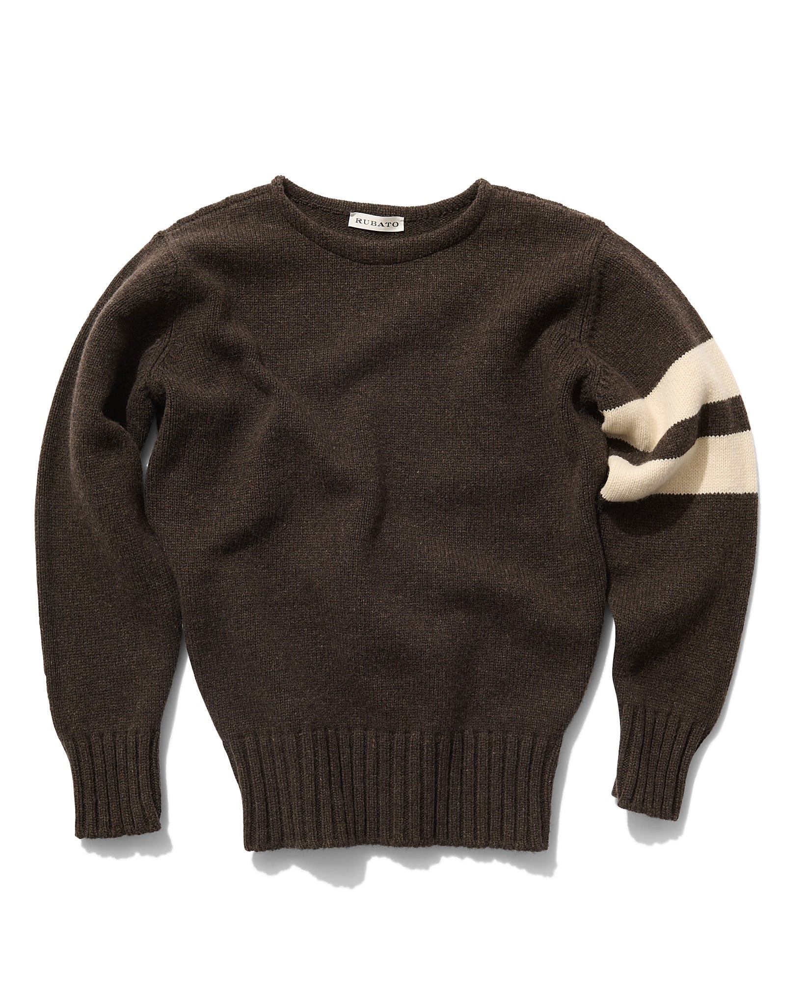 Varsity Sweater in Brown