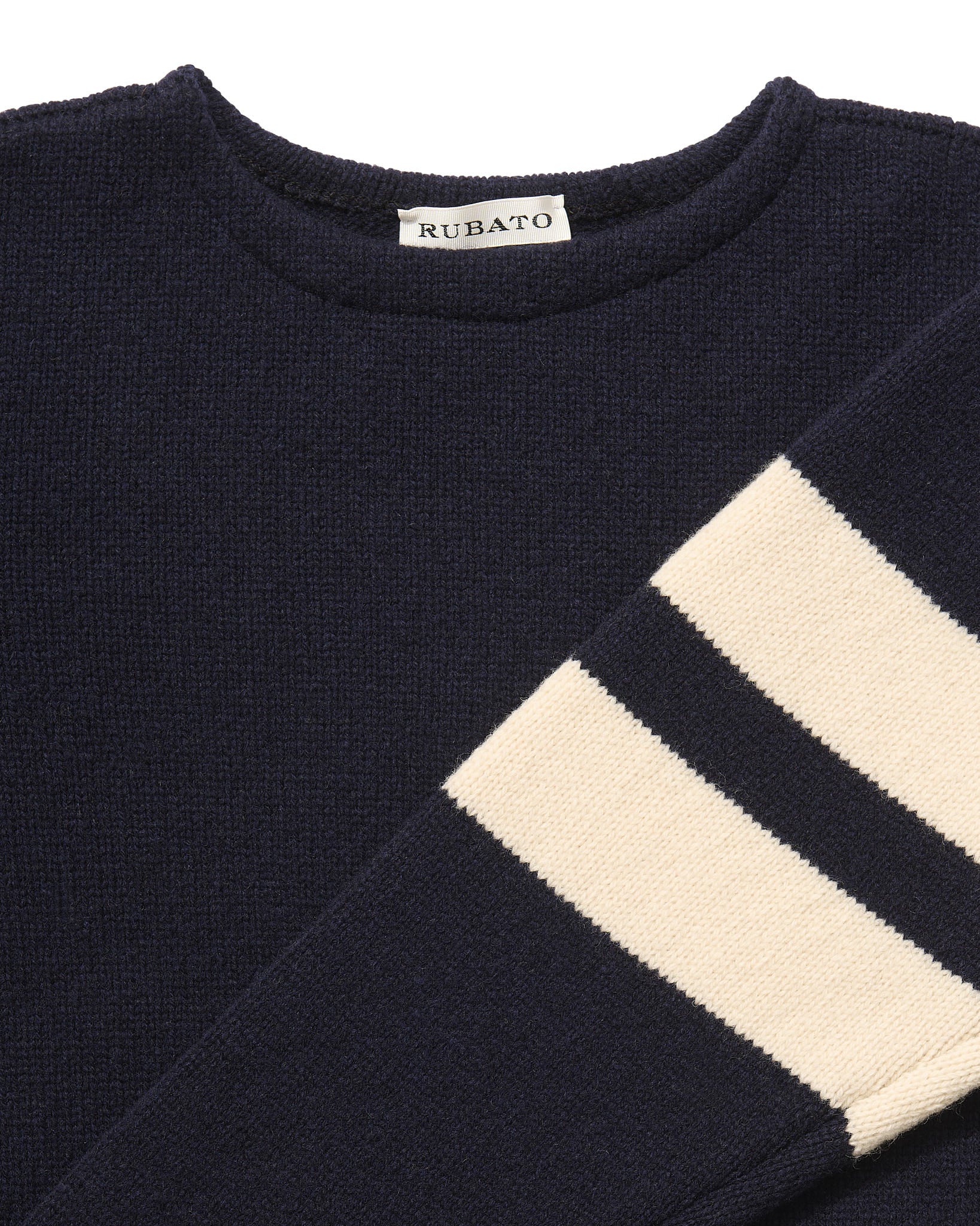 Varsity Sweater in Navy