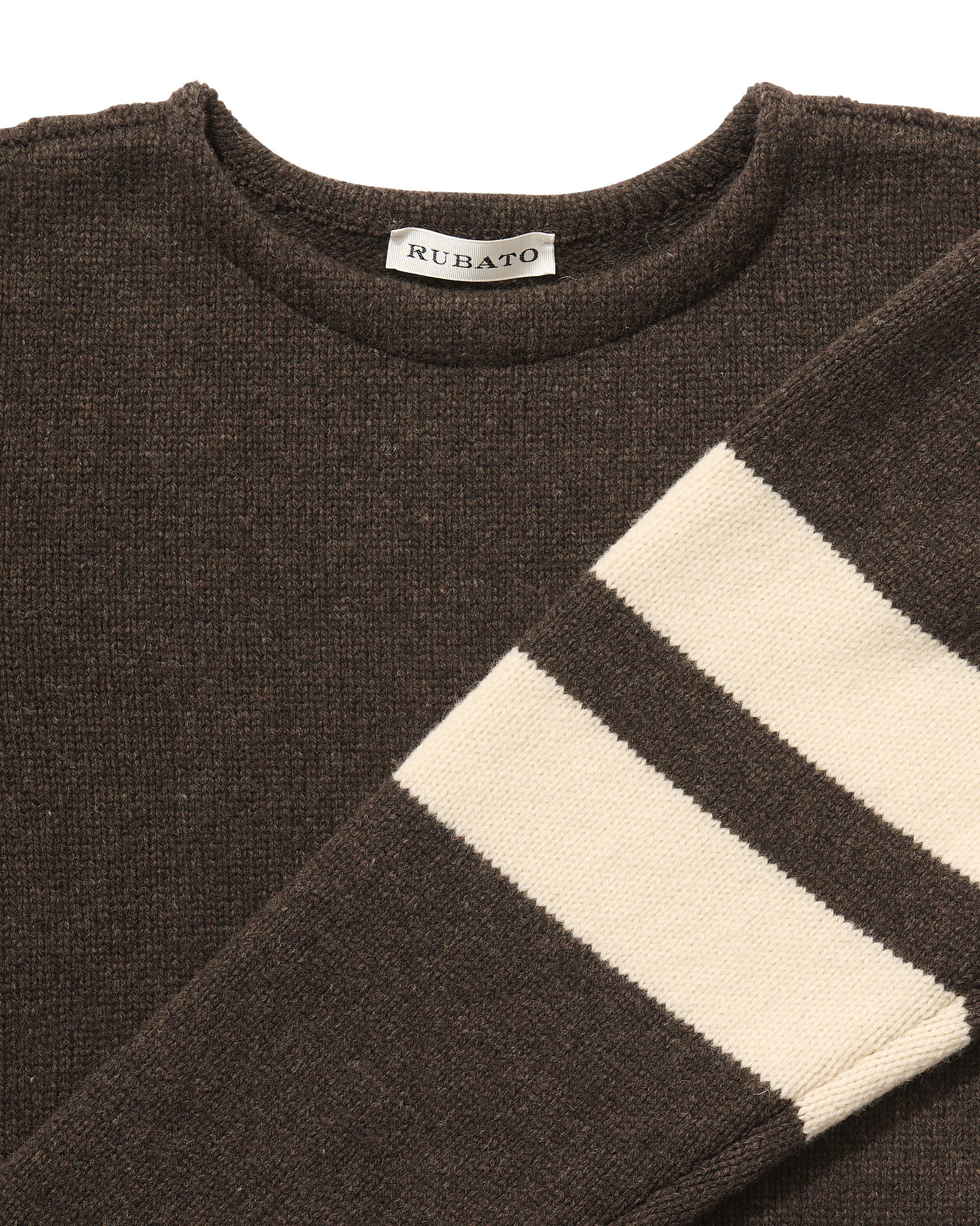 Varsity Sweater in Brown