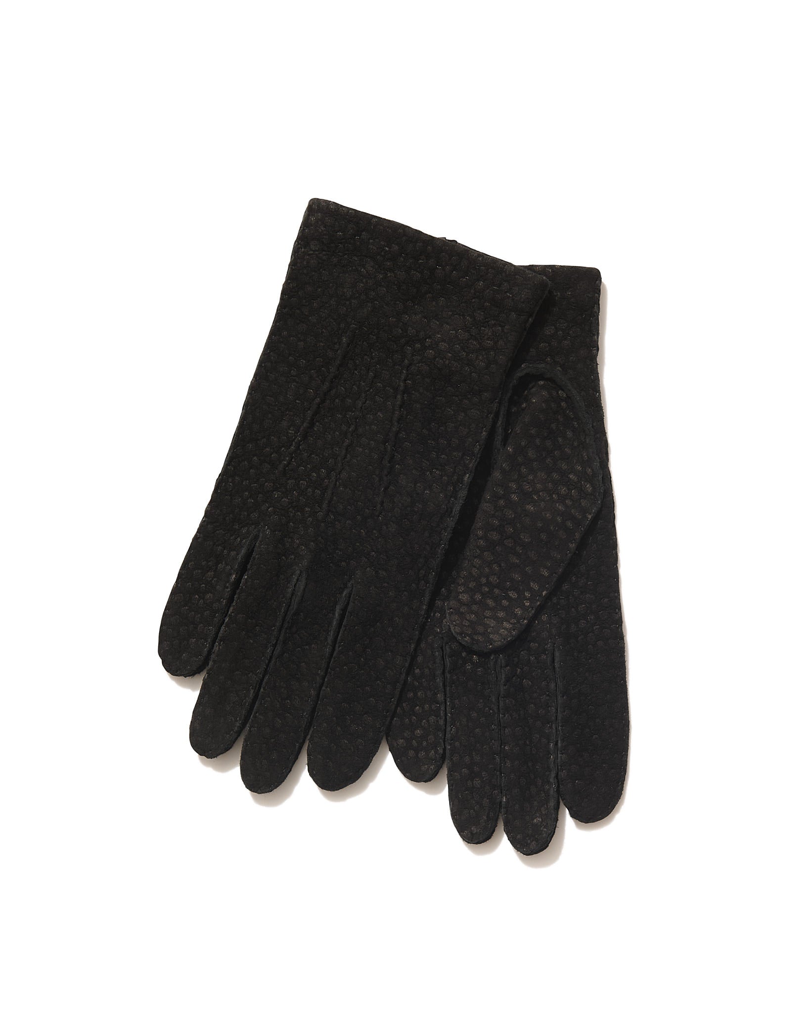 Unlined Carpincho Gloves in Black