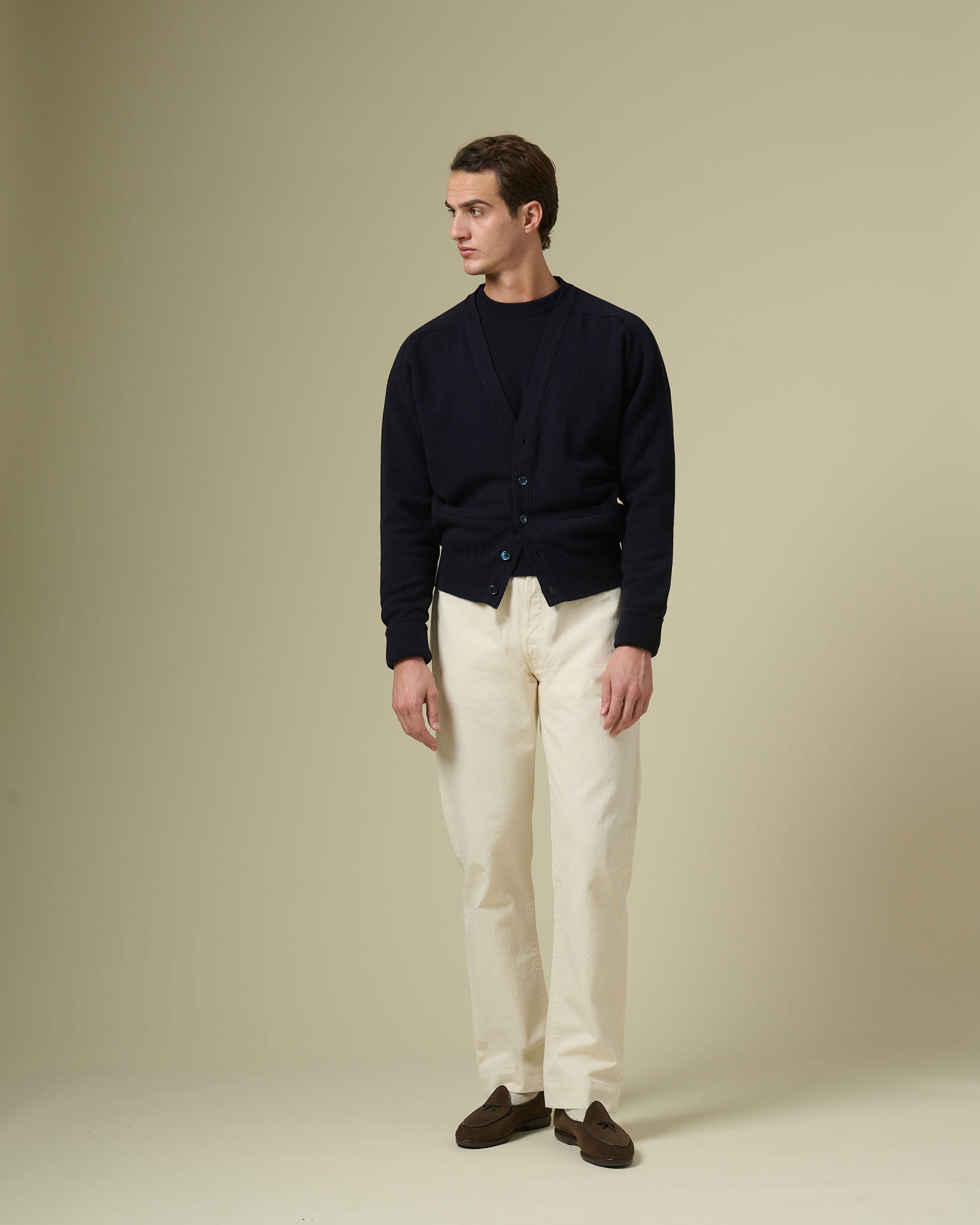 Standard Cardigan in Navy