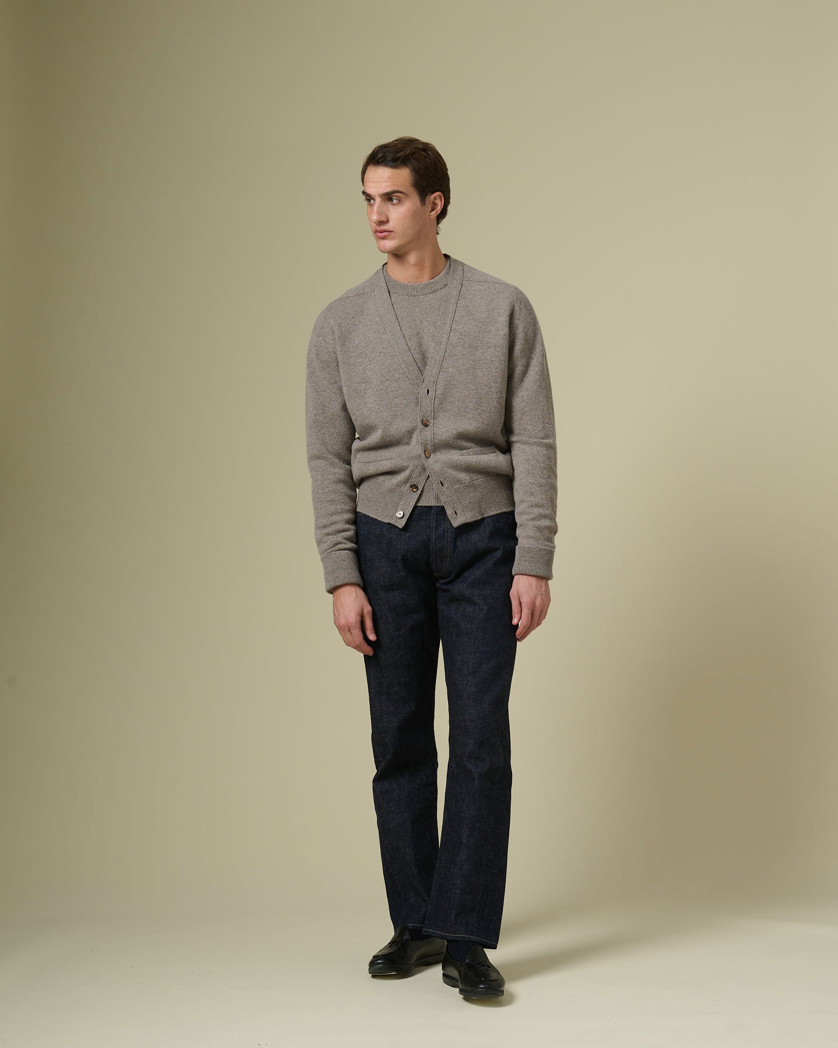 Standard Cardigan in Natural