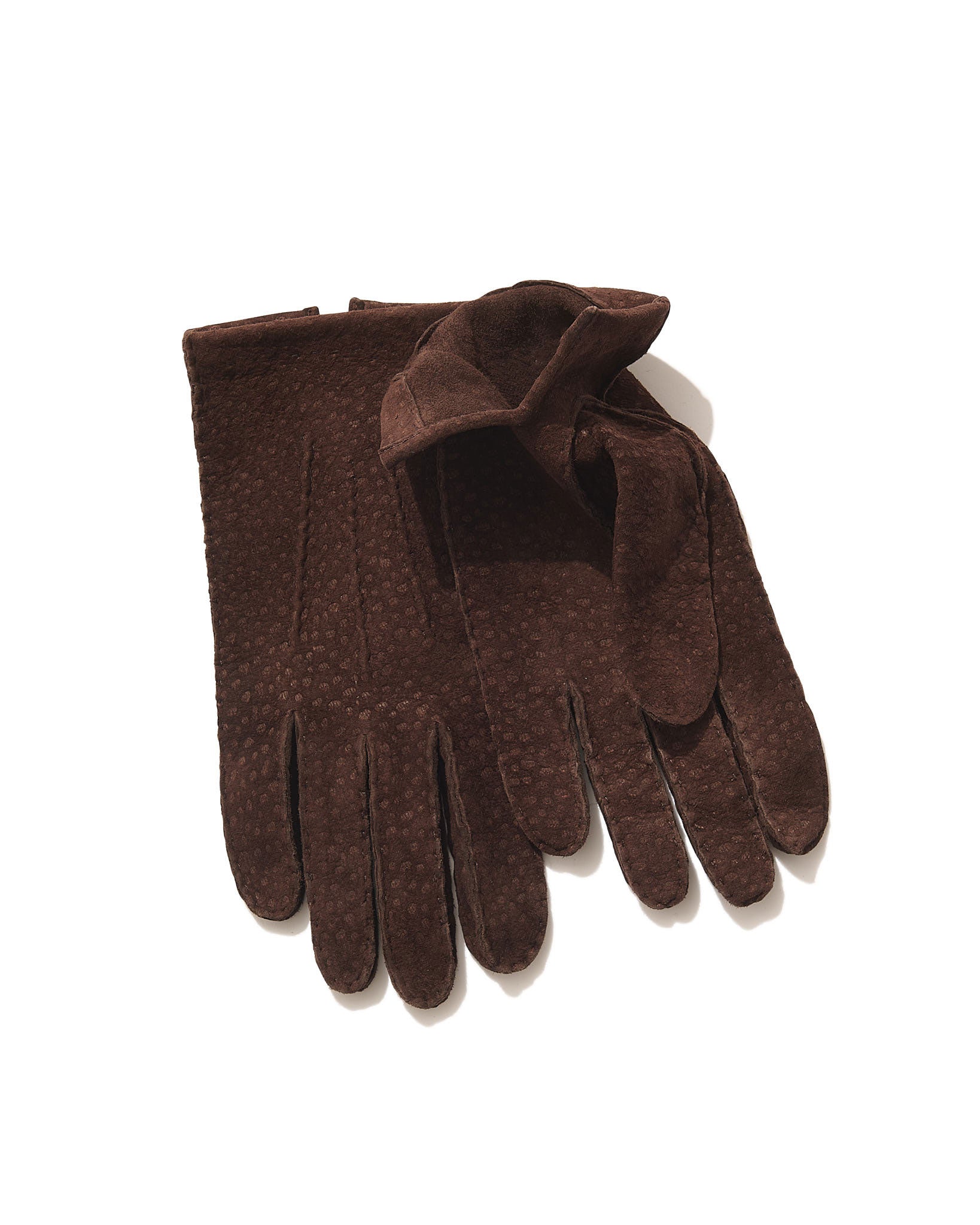 Unlined Carpincho Gloves in Mocca